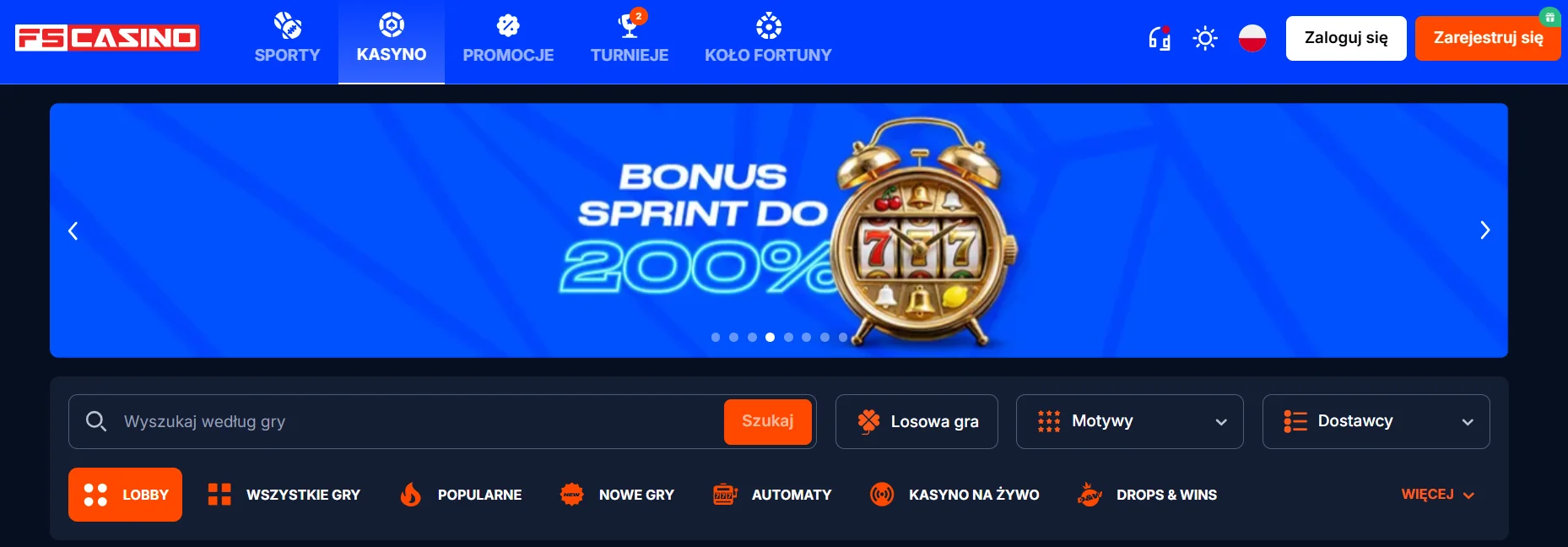 FS Casino strona główna