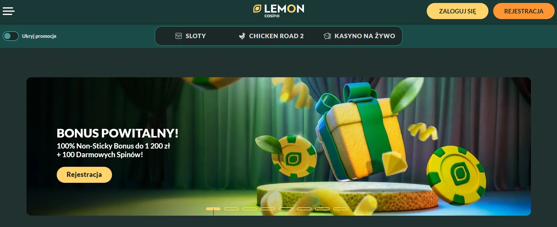 Lemon Casino strona główna